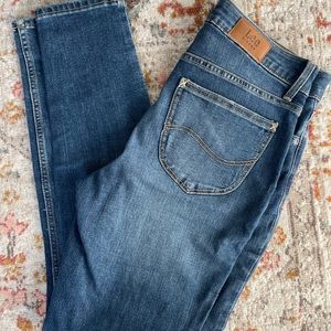 Lee high rise skinny jeans
